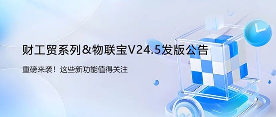 管家婆财工贸系列&物联宝V24.5发版公告！